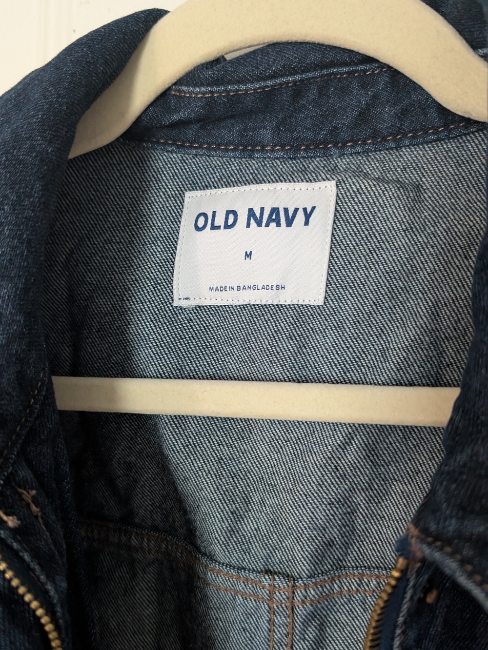 Old Navy Dark Denim Chore Coat - M - Picture 2 of 5